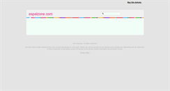Desktop Screenshot of espalzone.com